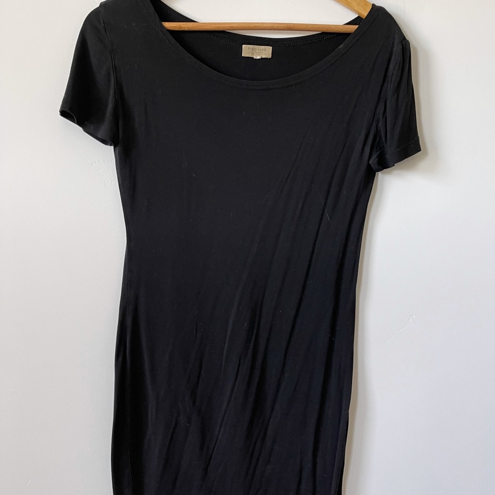 Piko black body con dress